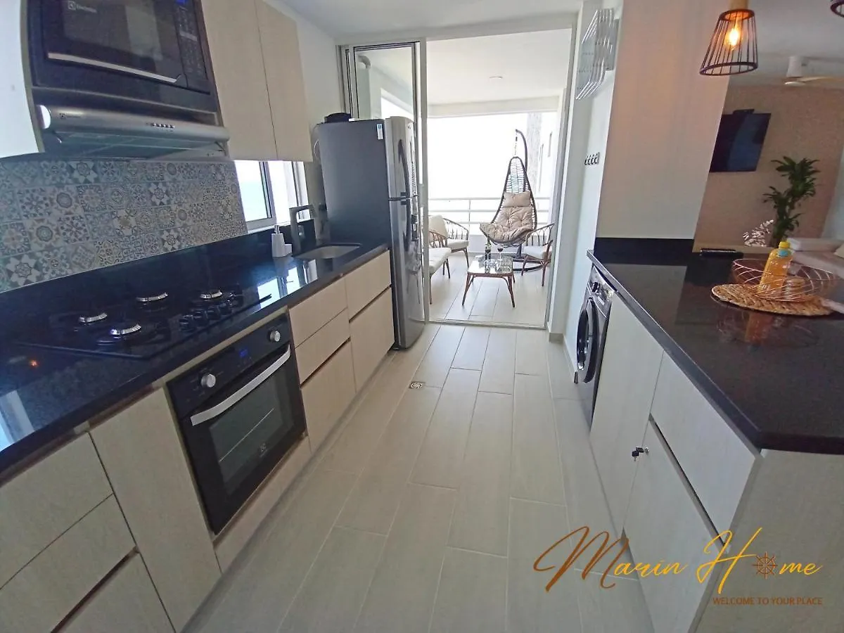 Elegant Apartment Ocean - Beach Front 2Br 6 Floor Cartagena Colombia