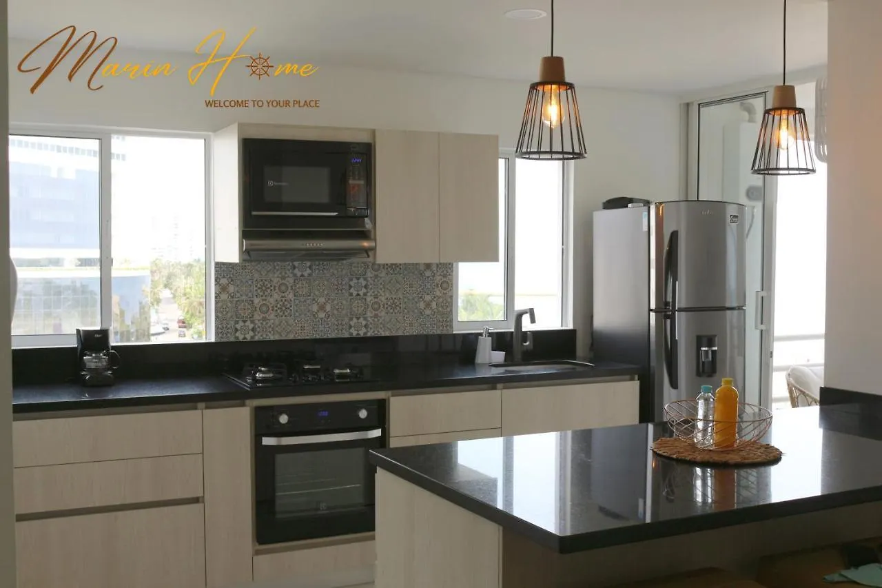 Elegant Apartment Ocean - Beach Front 2Br 6 Floor Cartagena