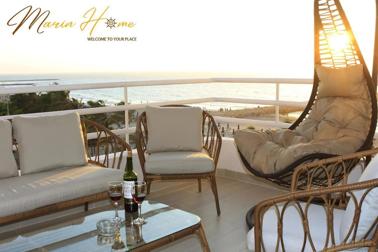 Elegant Apartment Ocean - Beach Front 2Br 6 Floor Cartagena