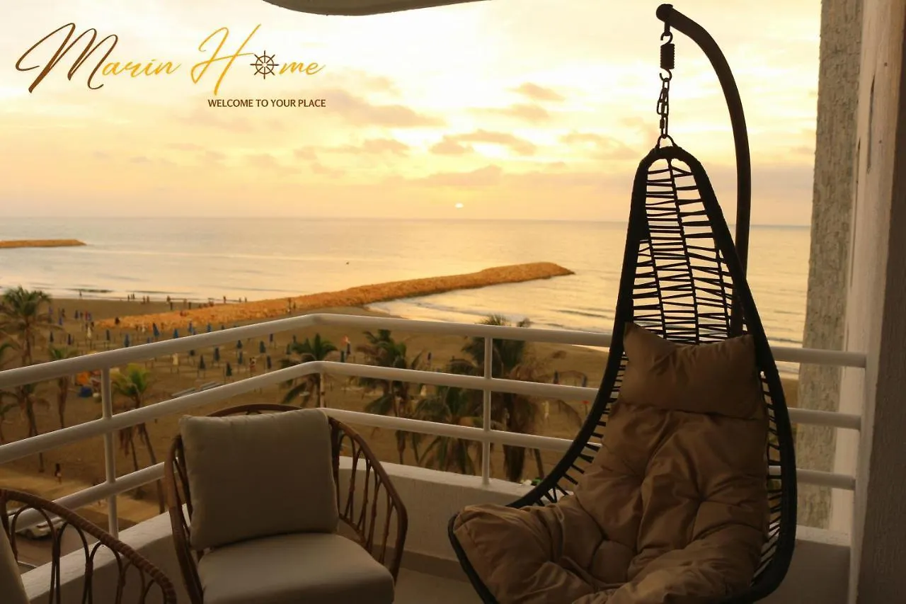 Elegant Apartment Ocean - Beach Front 2Br 6 Floor Cartagena 0*,  Colombia